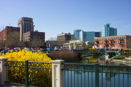 Downtown Kalamazoo Spring